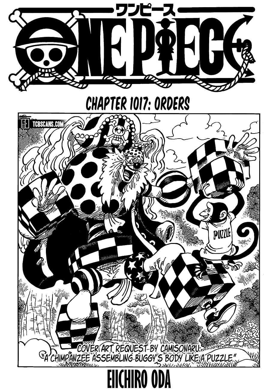 One Piece - Chapter 1017 Page 1