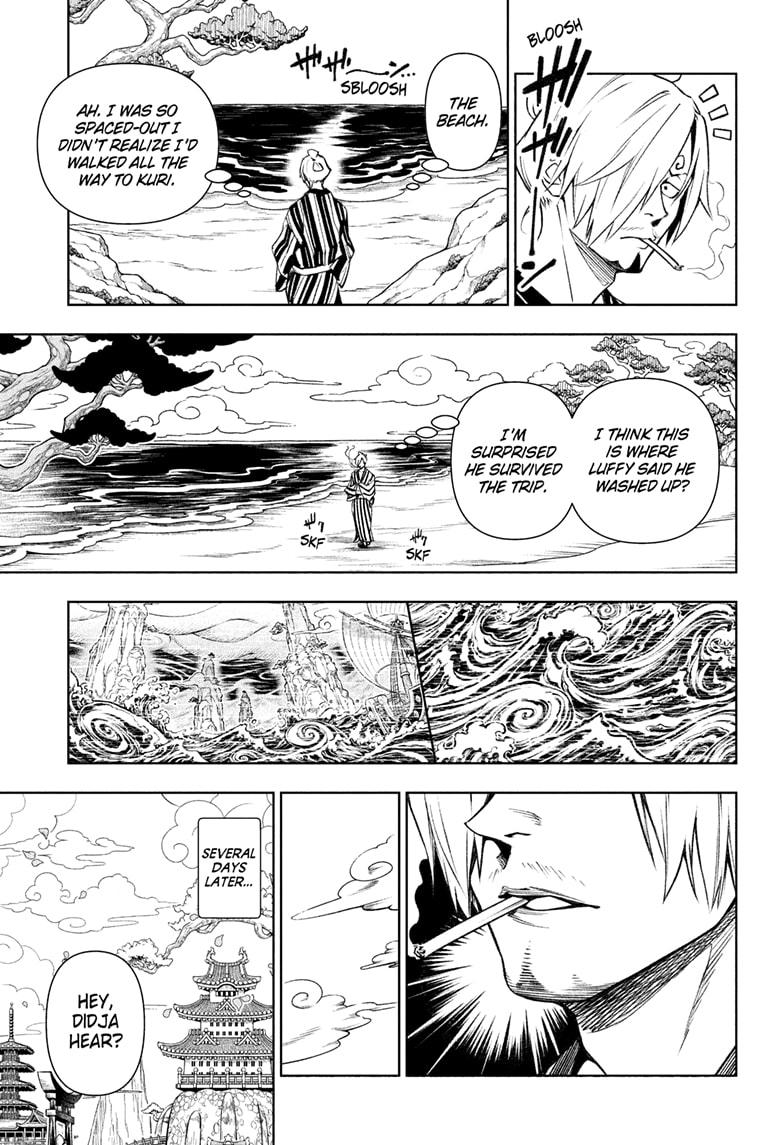 One Piece - Chapter 1036.5 Page 14