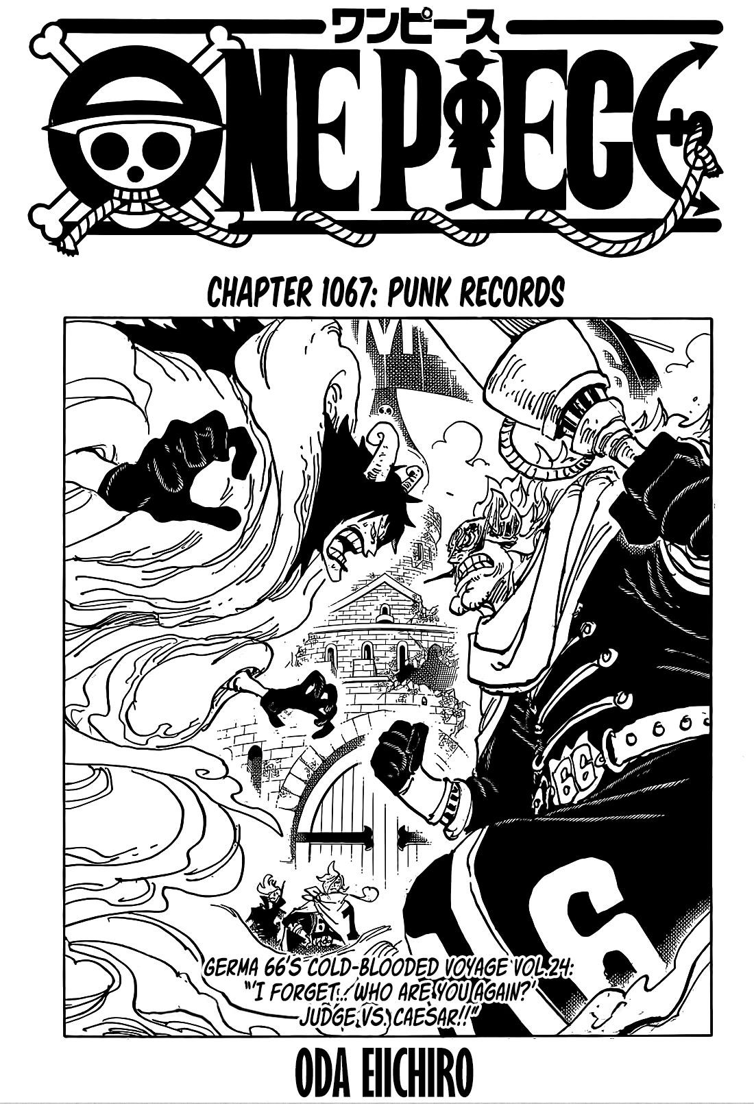 One Piece - Chapter 1067 Page 1