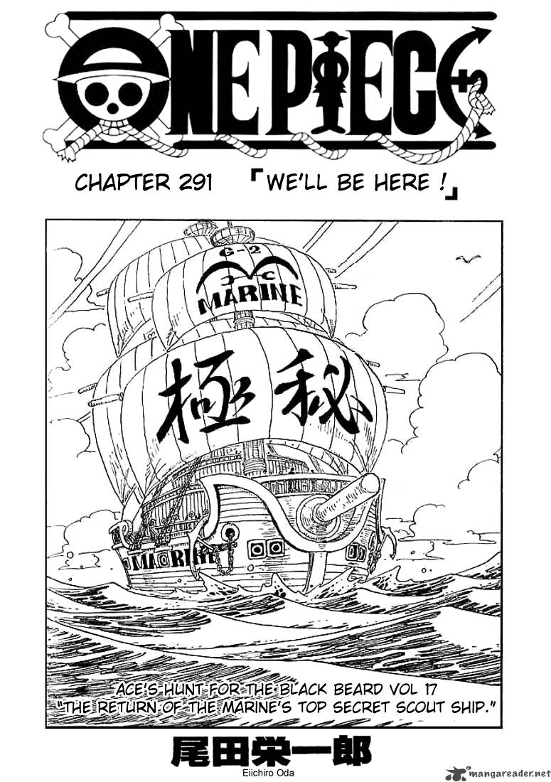 One Piece - Chapter 291 Page 1