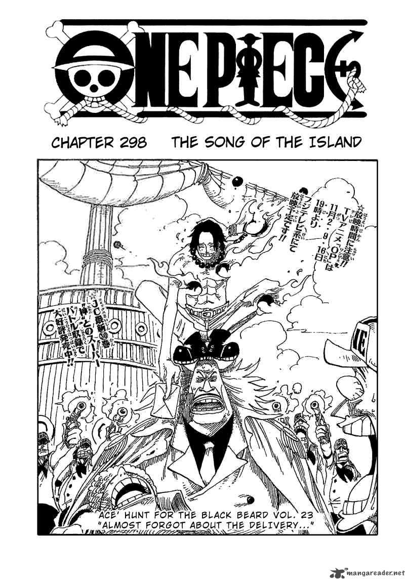 One Piece - Chapter 298 Page 1