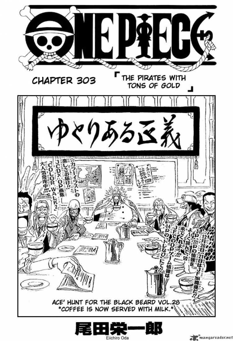 One Piece - Chapter 303 Page 1