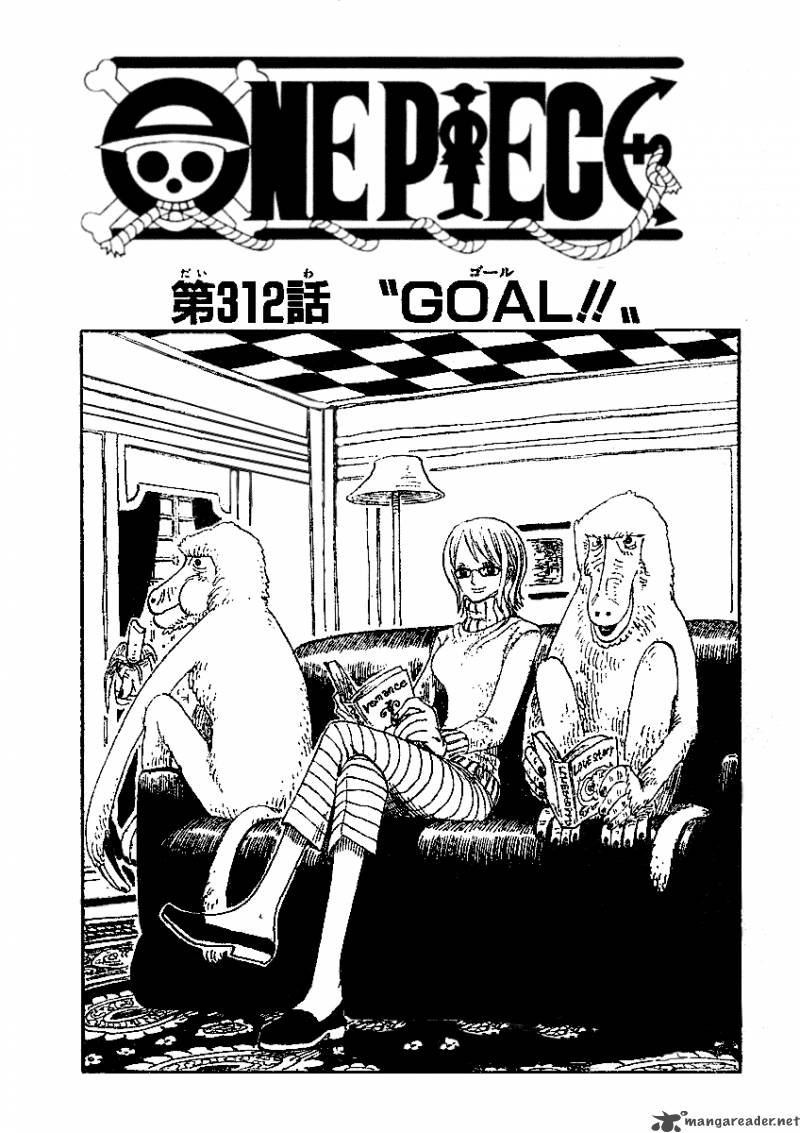 One Piece - Chapter 312 Page 1