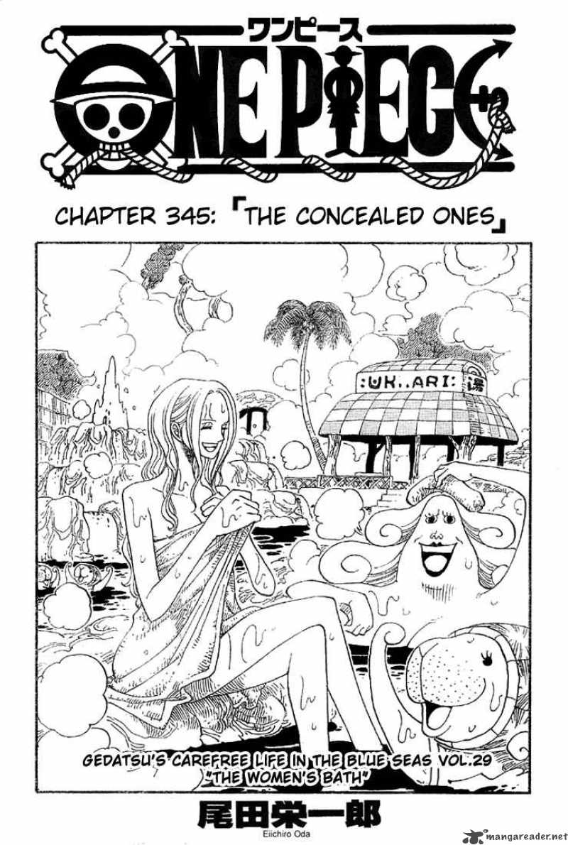 One Piece - Chapter 345 Page 1