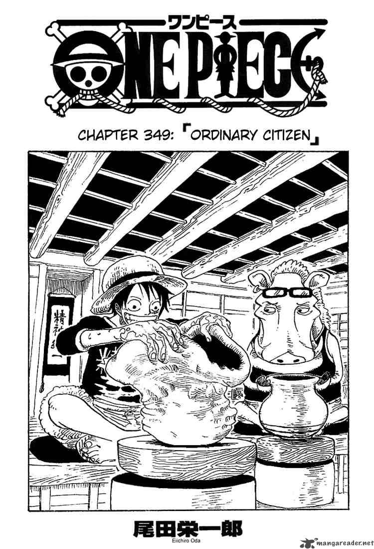 One Piece - Chapter 349 Page 1