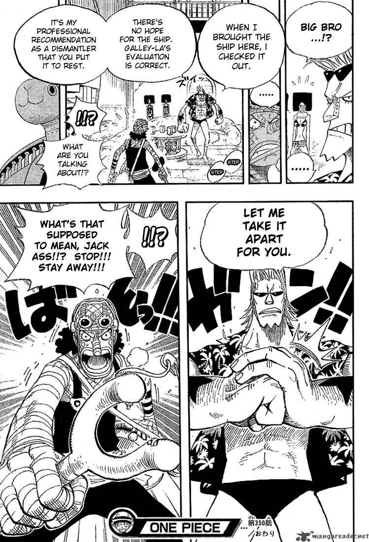 One Piece - Chapter 350 Page 19