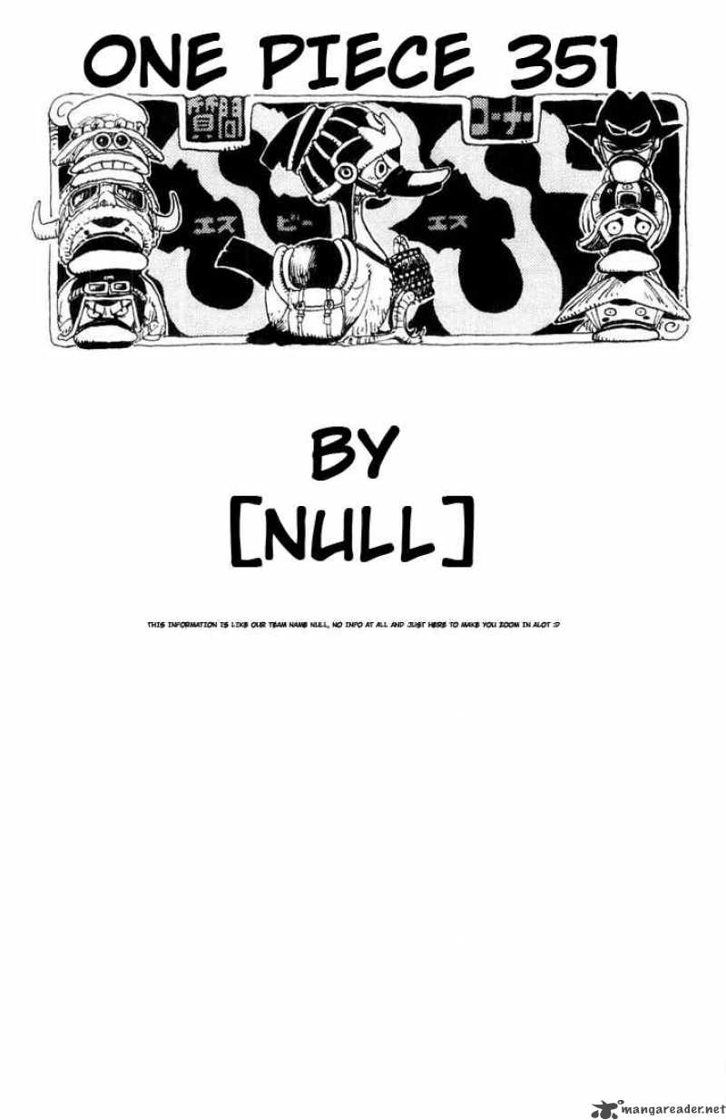 One Piece - Chapter 351 Page 20