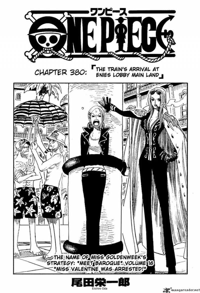 One Piece - Chapter 380 Page 1