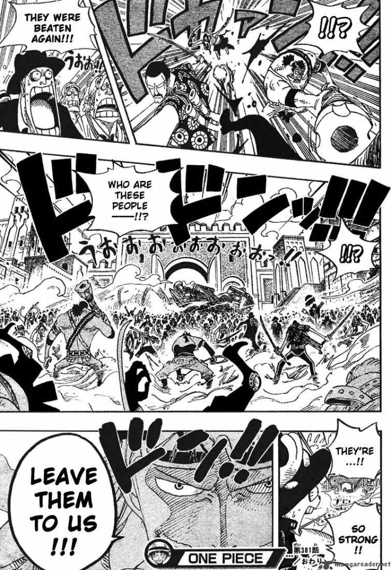 One Piece - Chapter 381 Page 18