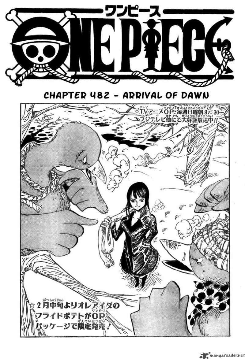 One Piece - Chapter 482 Page 1