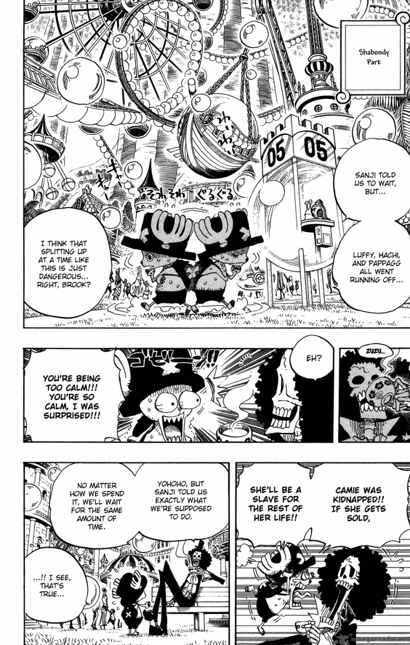 One Piece - Chapter 500 Page 4