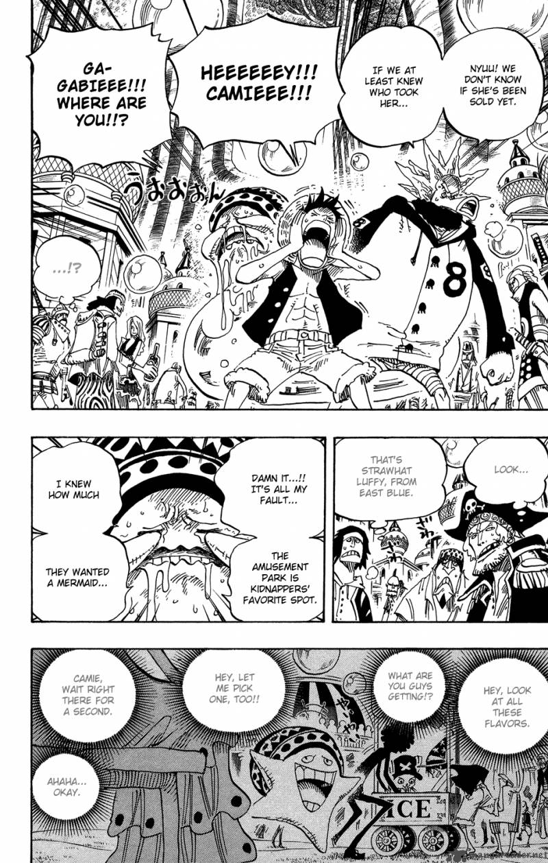 One Piece - Chapter 500 Page 8