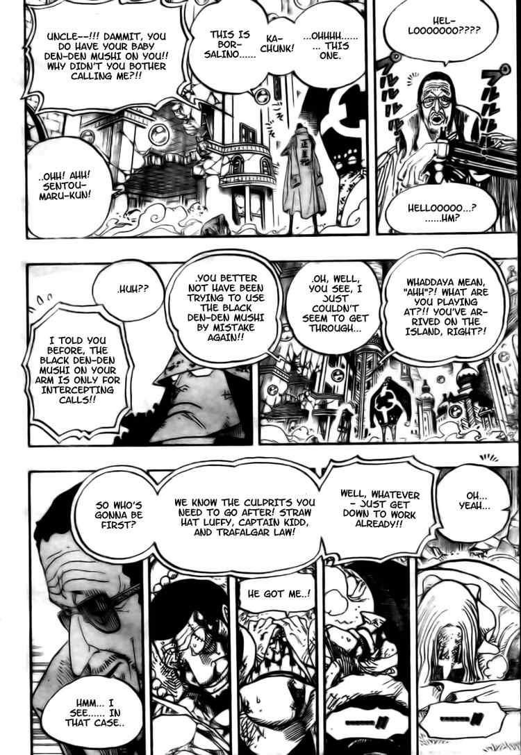 One Piece - Chapter 510 Page 8