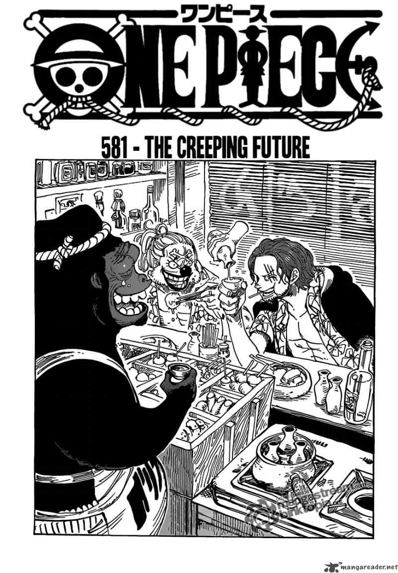 One Piece - Chapter 581 Page 1