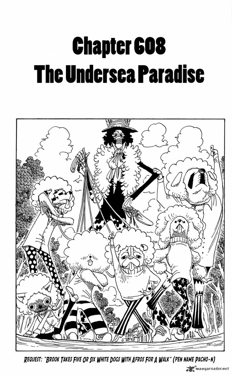 One Piece - Chapter 608 Page 1