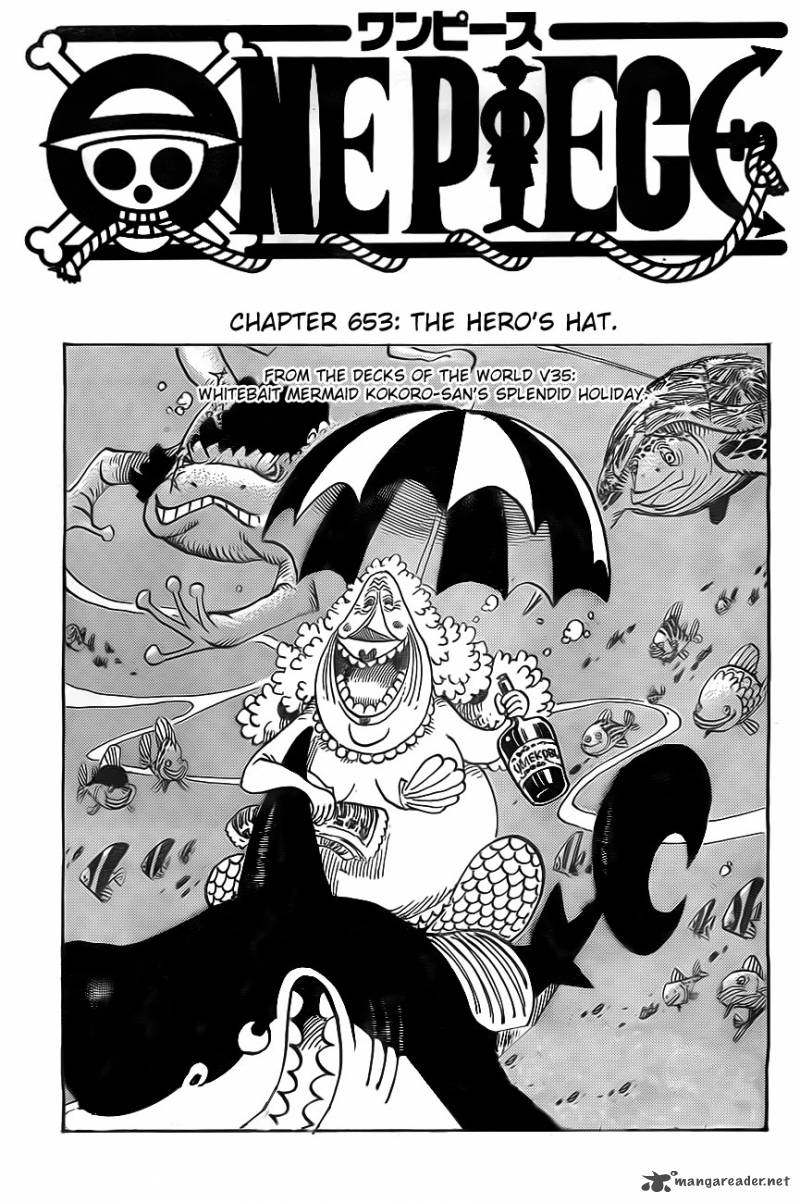 One Piece - Chapter 653 Page 1