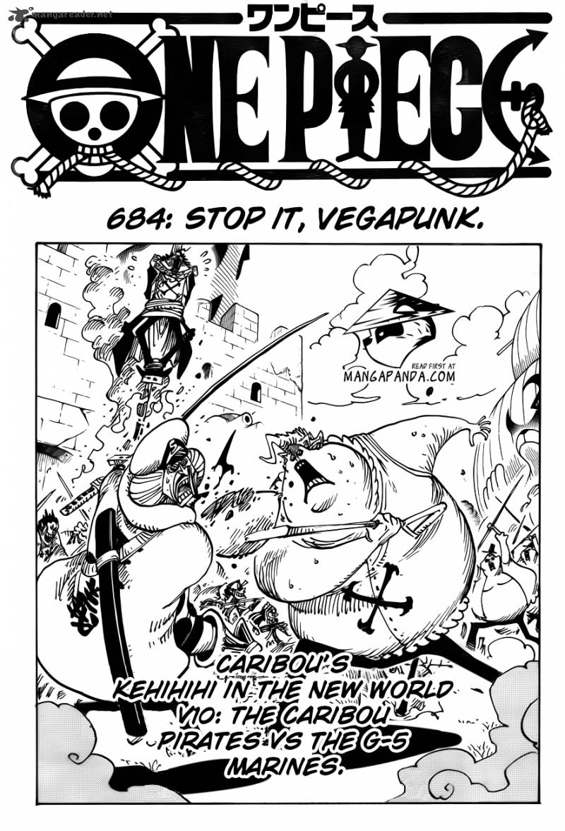 One Piece - Chapter 684 Page 1