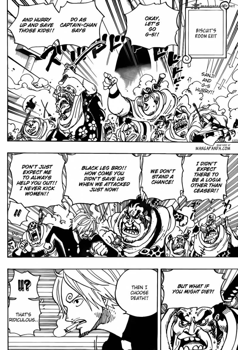 One Piece - Chapter 687 Page 4