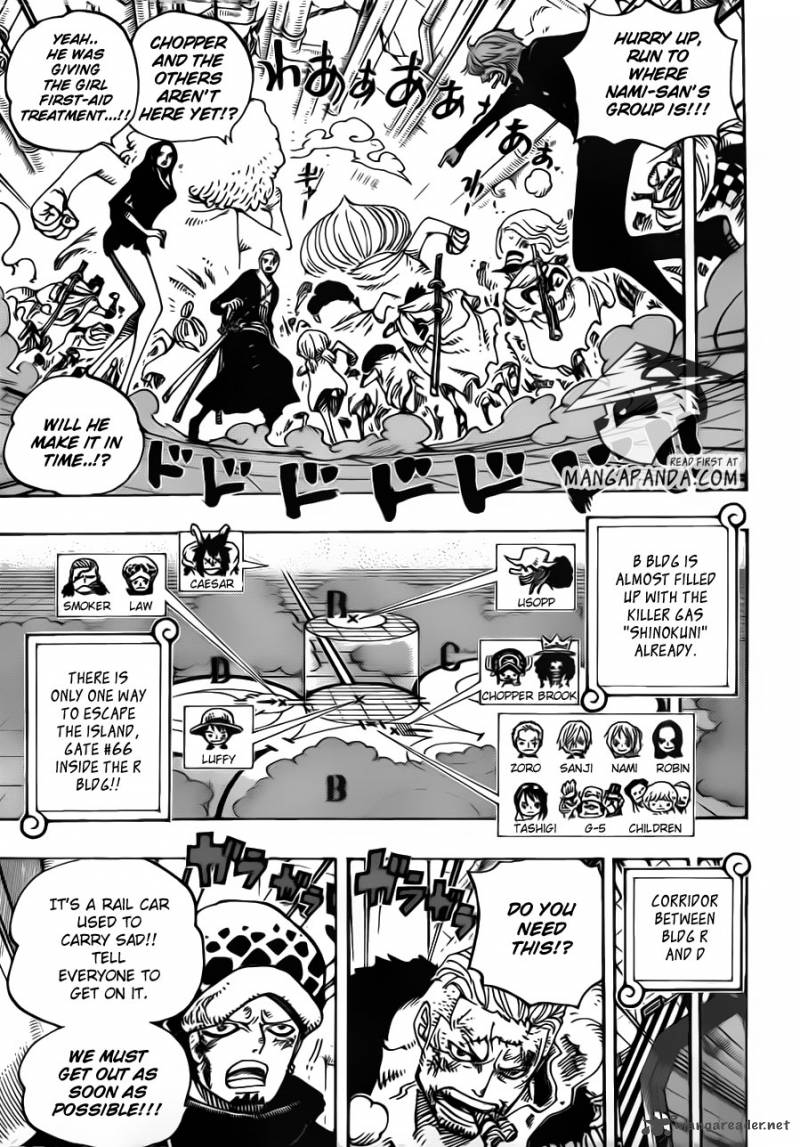 One Piece - Chapter 692 Page 12