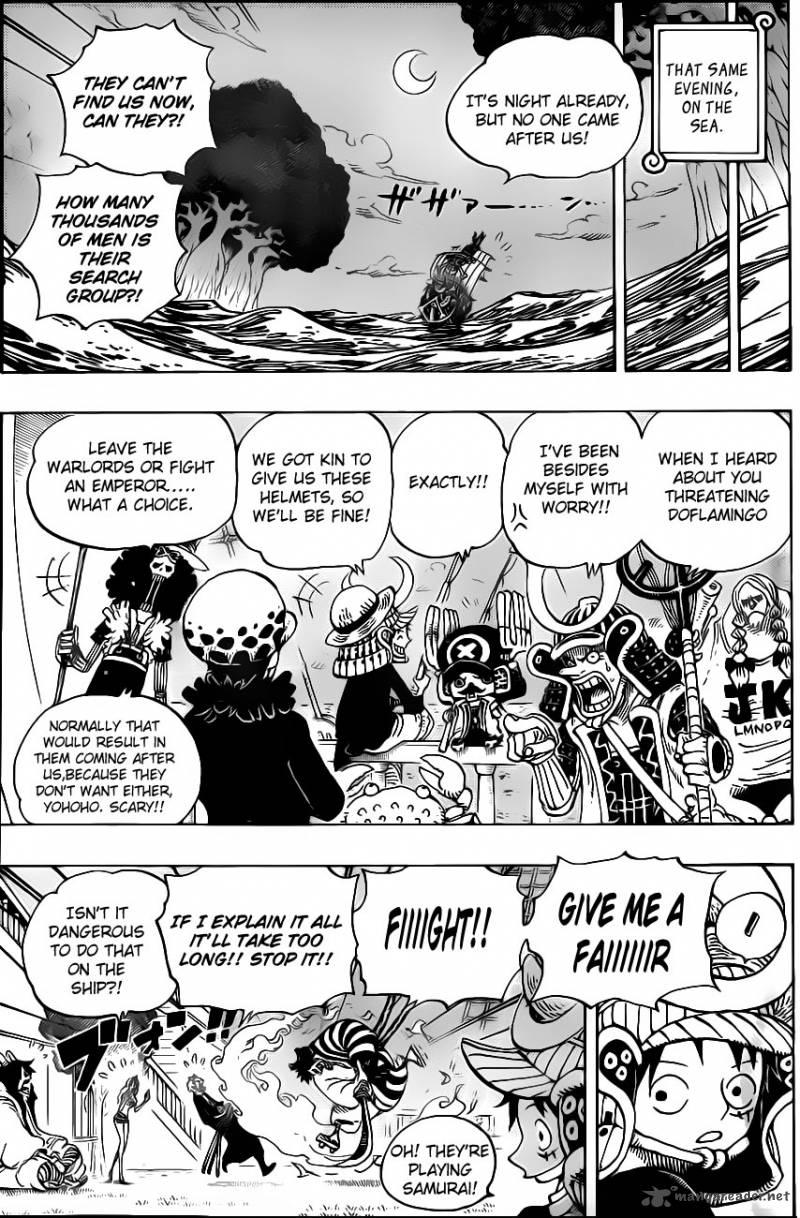 One Piece - Chapter 699 Page 11