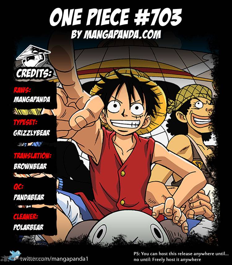 One Piece - Chapter 703 Page 22