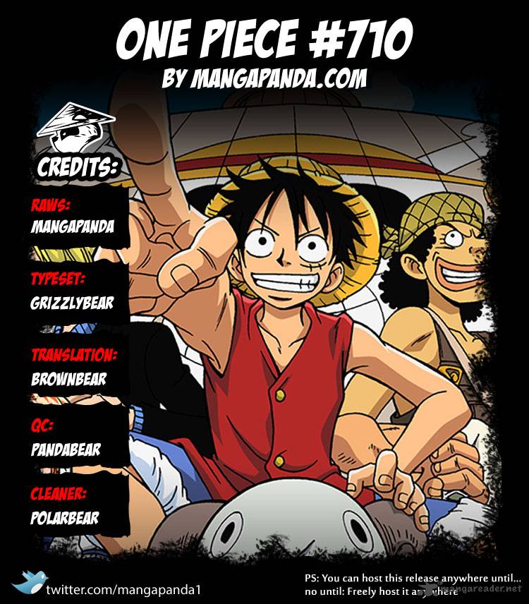 One Piece - Chapter 710 Page 21