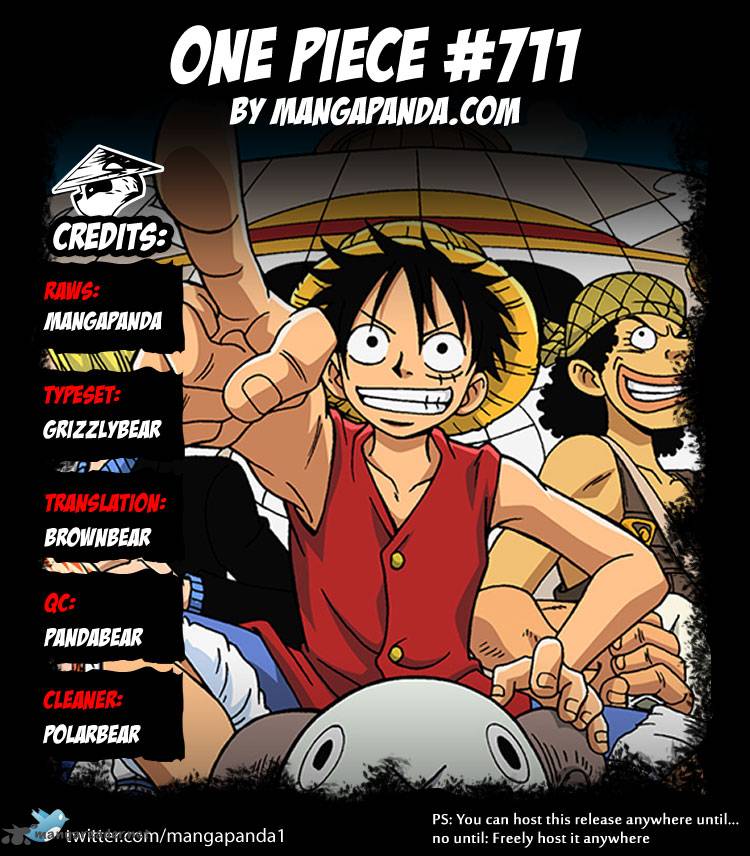 One Piece - Chapter 711 Page 22