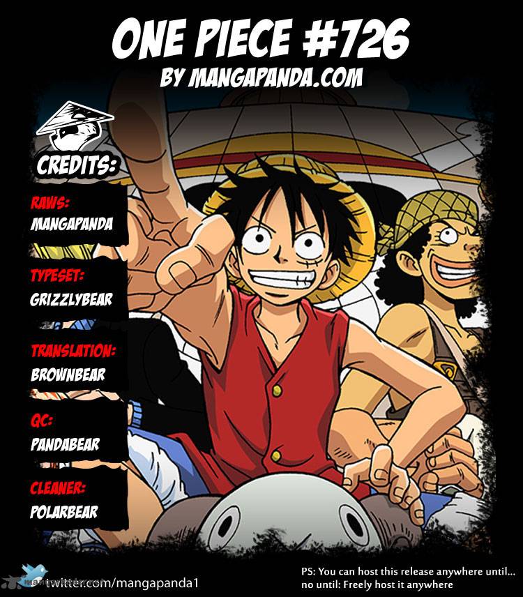 One Piece - Chapter 726 Page 22