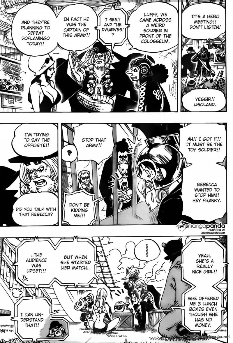 One Piece - Chapter 729 Page 13