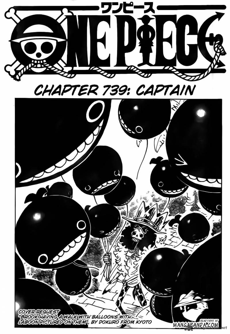 One Piece - Chapter 739 Page 3