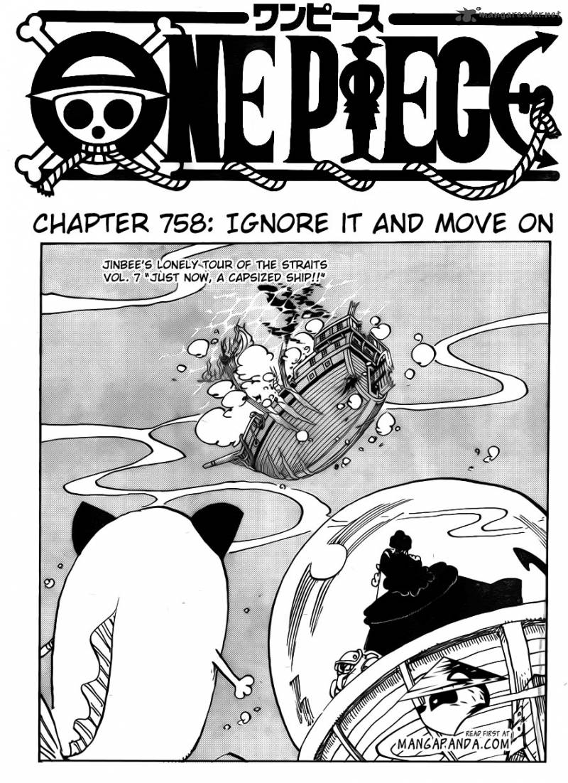 One Piece - Chapter 758 Page 3