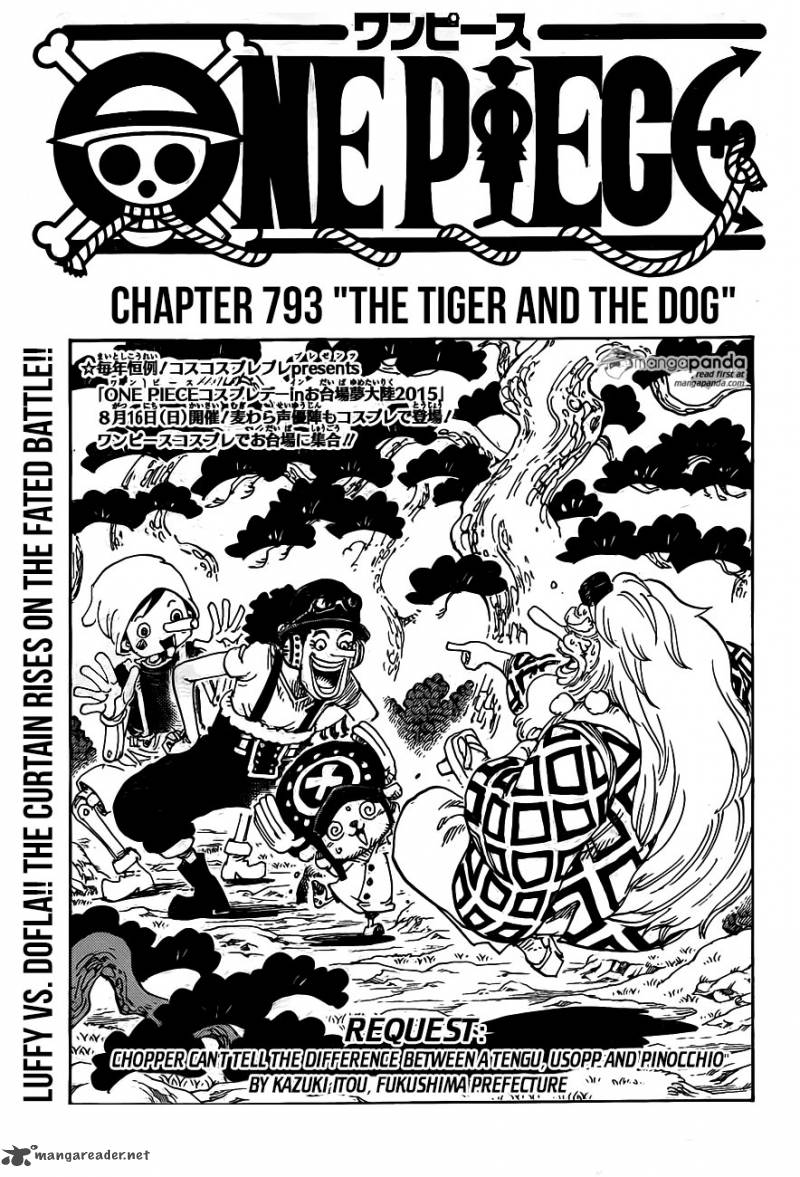 One Piece - Chapter 793 Page 1