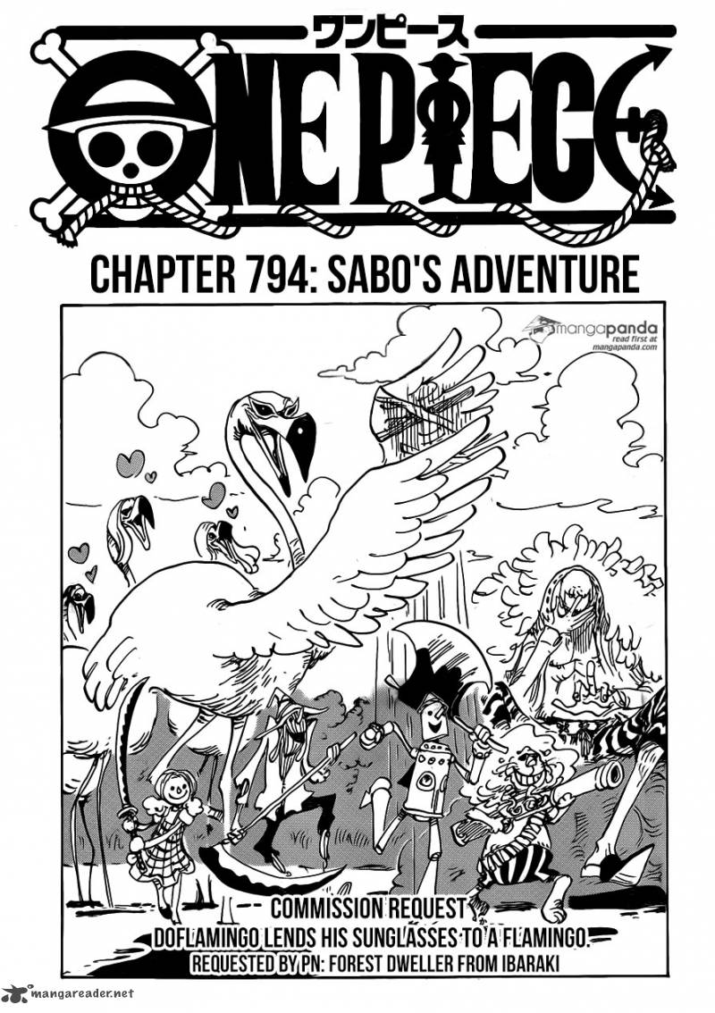 One Piece - Chapter 794 Page 1