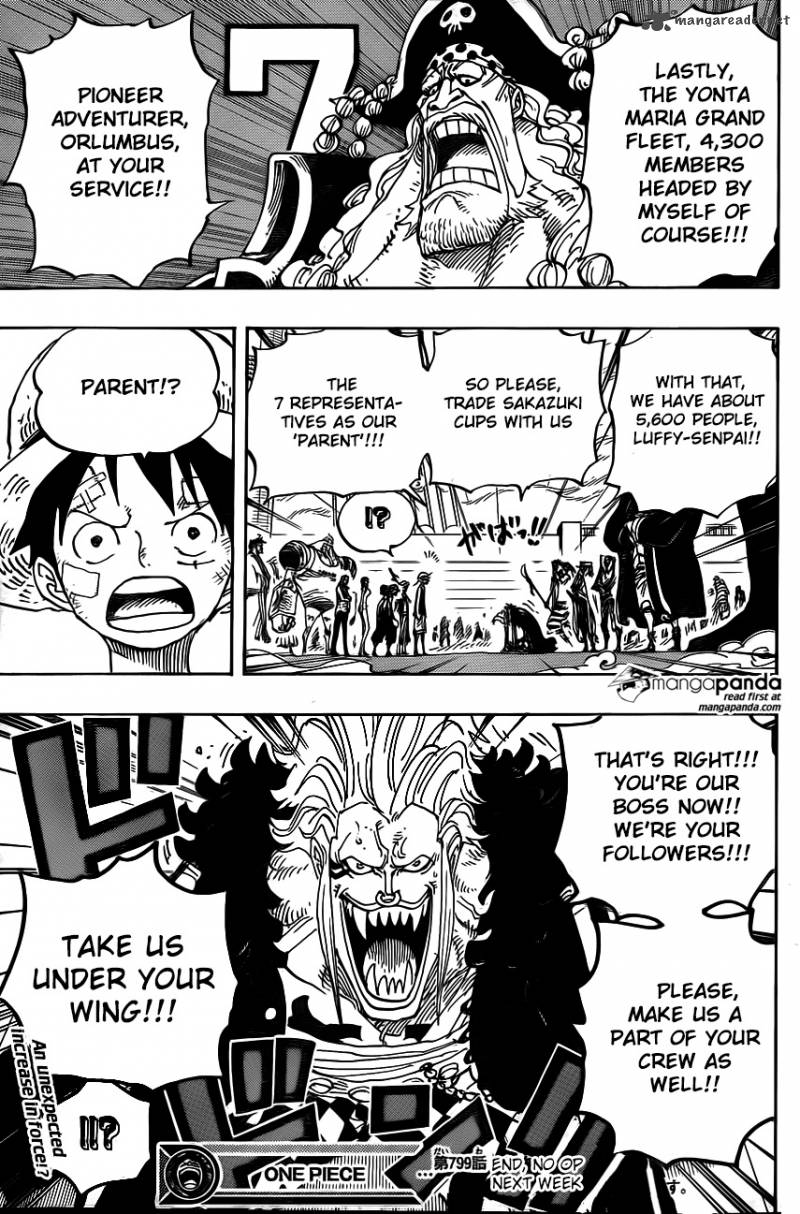 One Piece - Chapter 799 Page 14