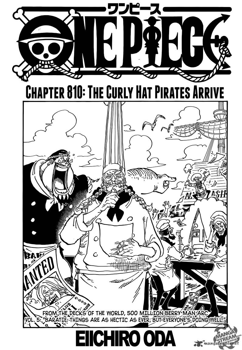 One Piece - Chapter 810 Page 1