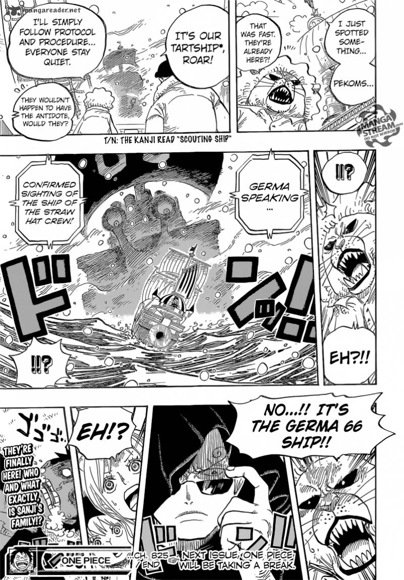 One Piece - Chapter 825 Page 15