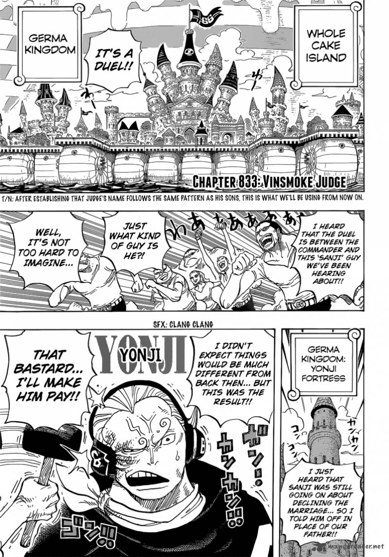 One Piece - Chapter 833 Page 6