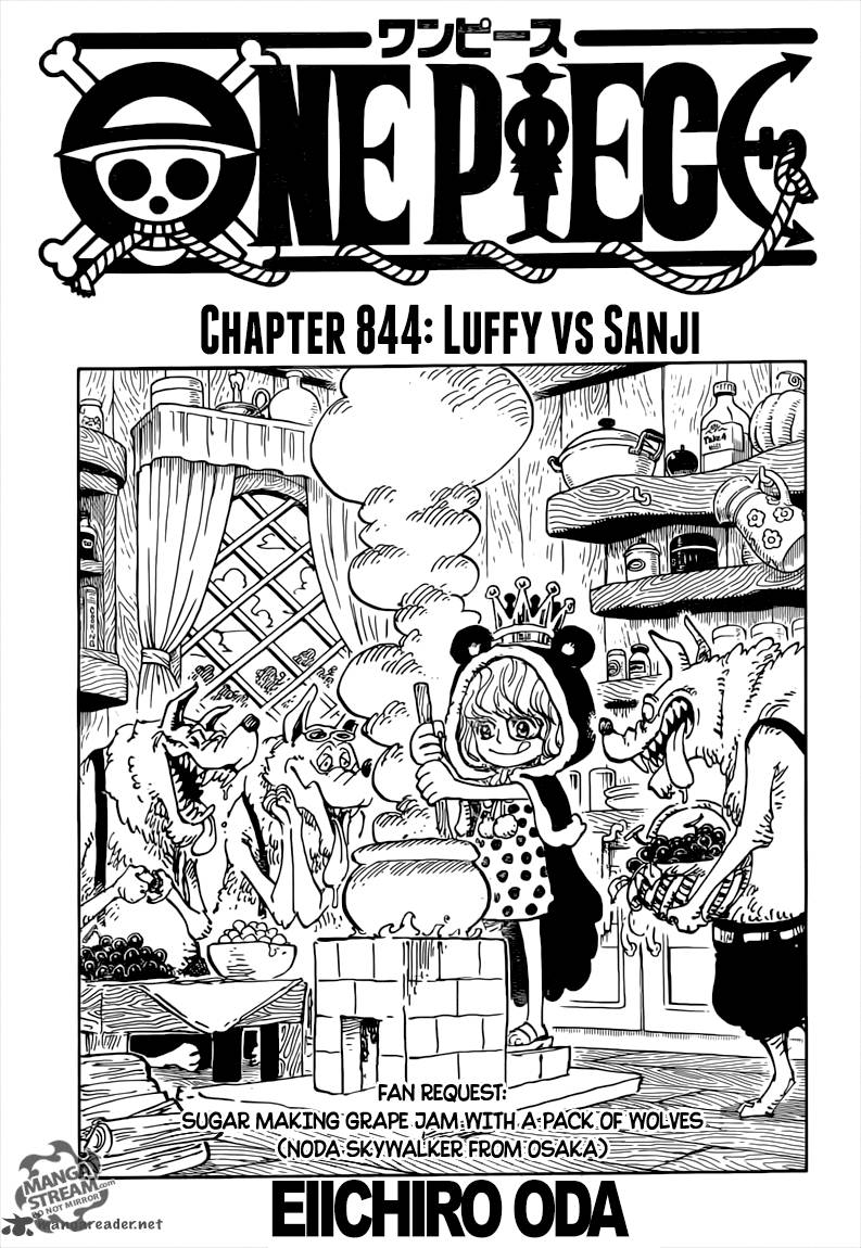 One Piece - Chapter 844 Page 1