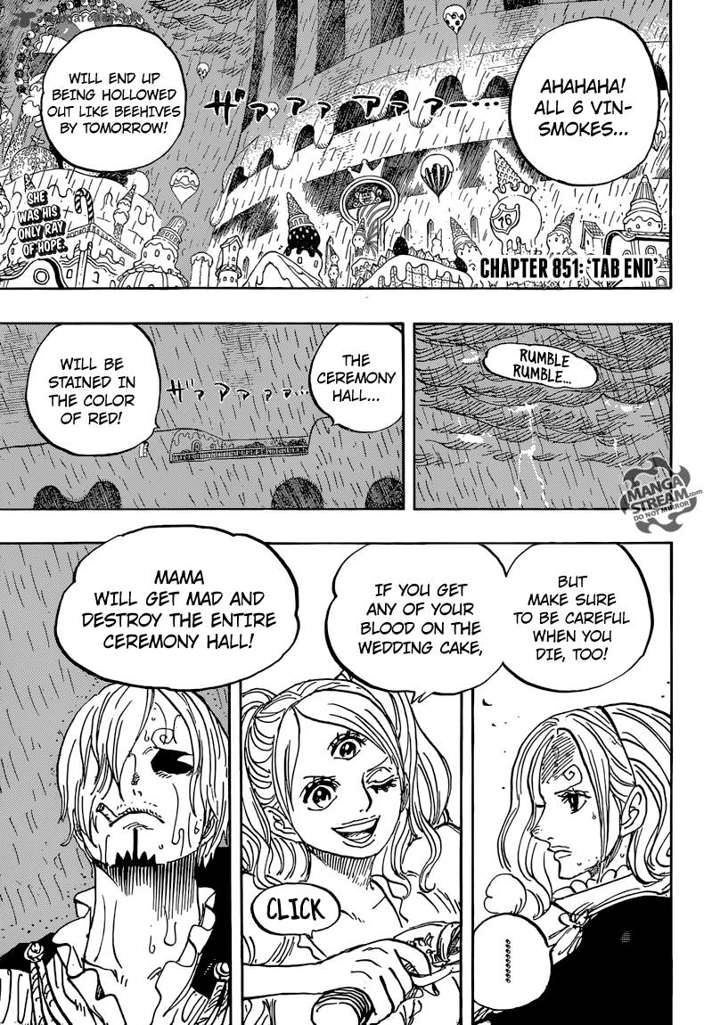 One Piece - Chapter 851 Page 3