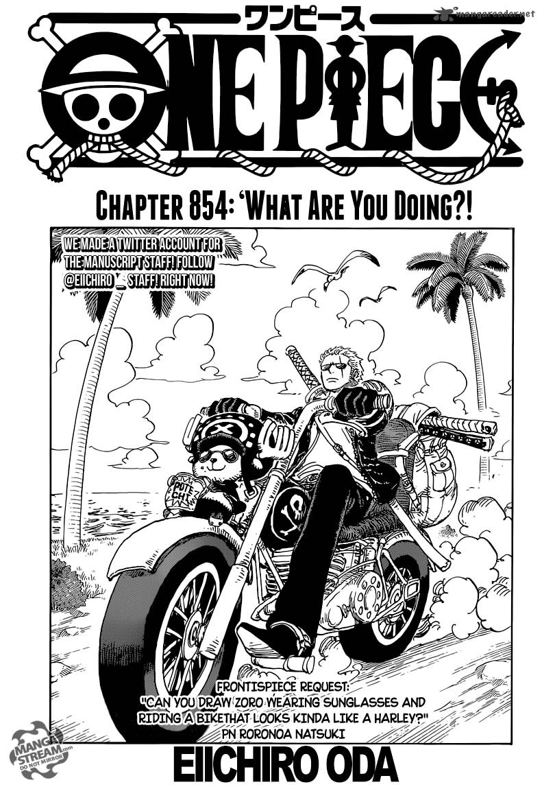 One Piece - Chapter 854 Page 1