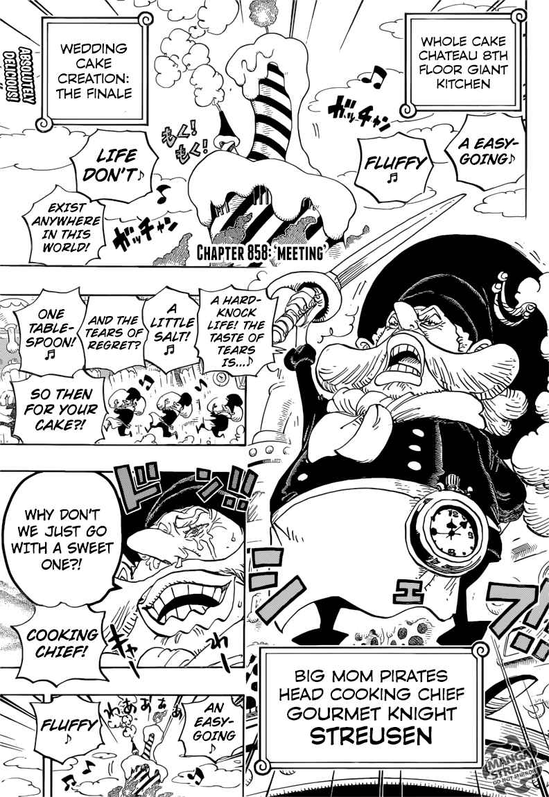 One Piece - Chapter 858 Page 3