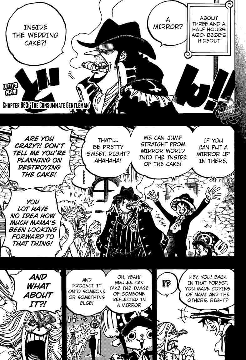 One Piece - Chapter 863 Page 4