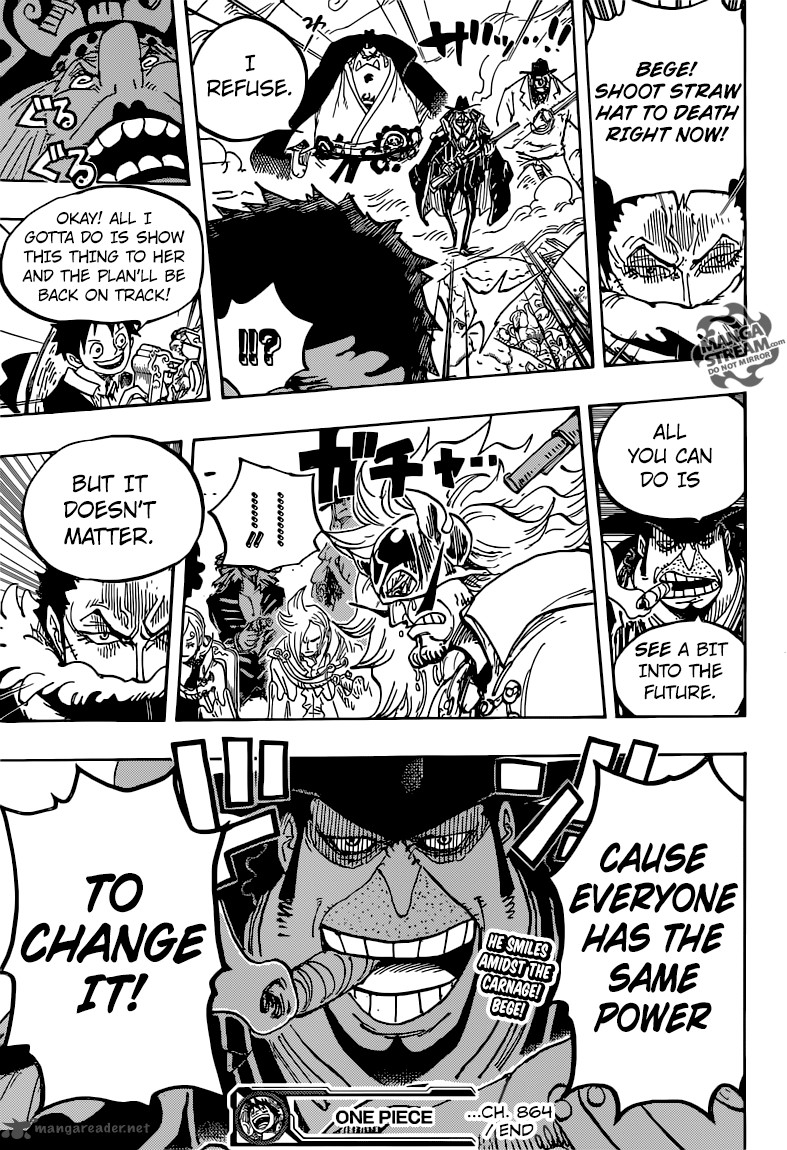 One Piece - Chapter 864 Page 16