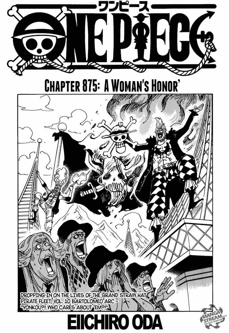 One Piece - Chapter 875 Page 1