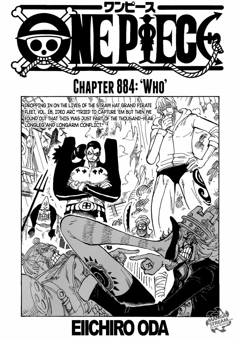 One Piece - Chapter 884 Page 1