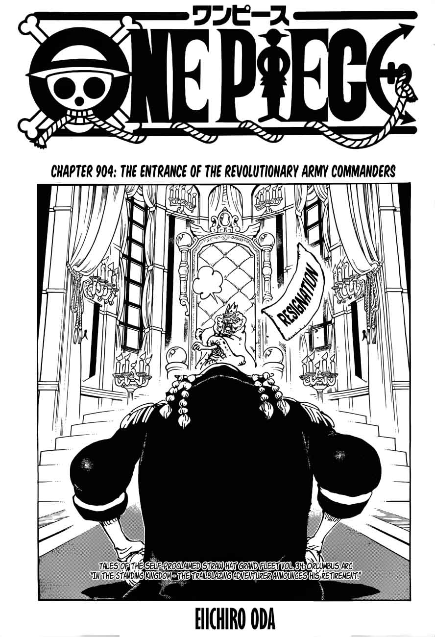 One Piece - Chapter 904 Page 1