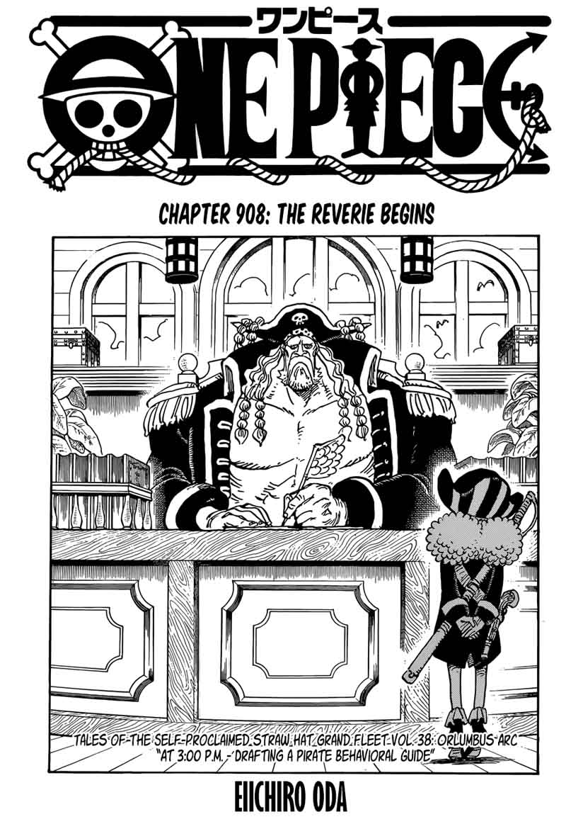 One Piece - Chapter 908 Page 1