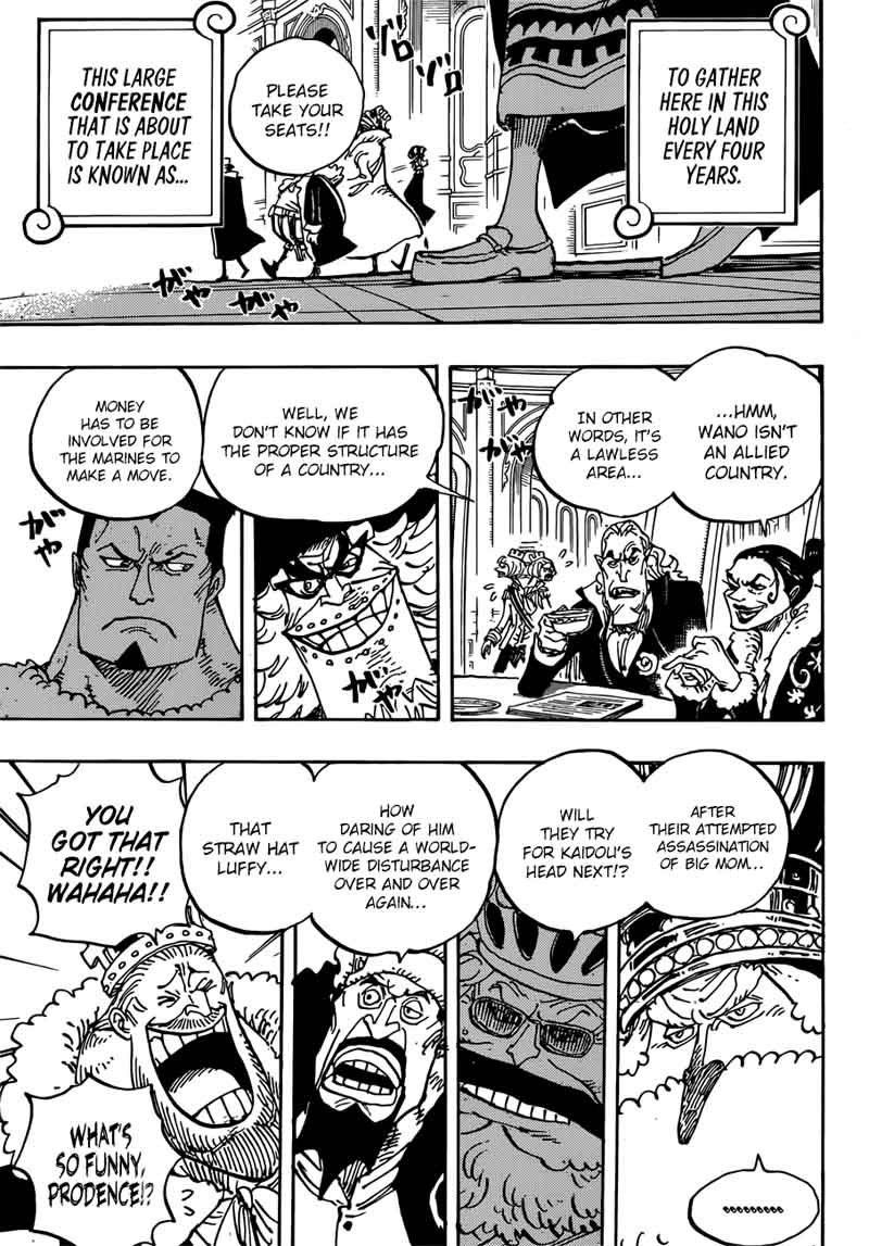 One Piece - Chapter 908 Page 11