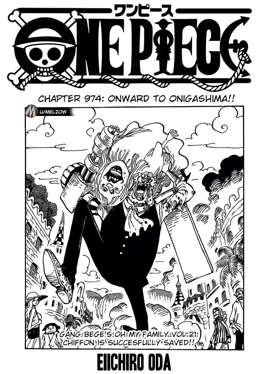 One Piece - Chapter 974 Page 1