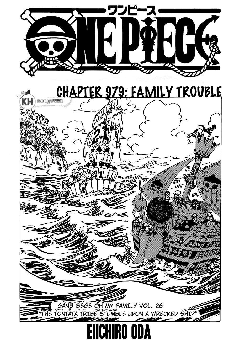 One Piece - Chapter 979 Page 1